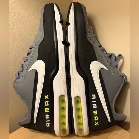 Nike Air Max LTD 3 Grey Black Volt Size 14 Men’s Sneakers DD7118-002 - Picture 4 of 8